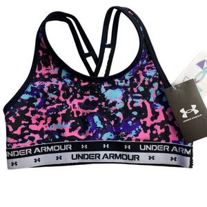 Under Armour Youth Medium Crossback
Printed Sports Bra
